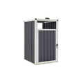 収納ボックス用キャビネット 金属製 - 90 x 60 x 120